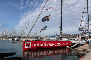 Samantha Davies Initiatives cœur bateau Route du Rhum